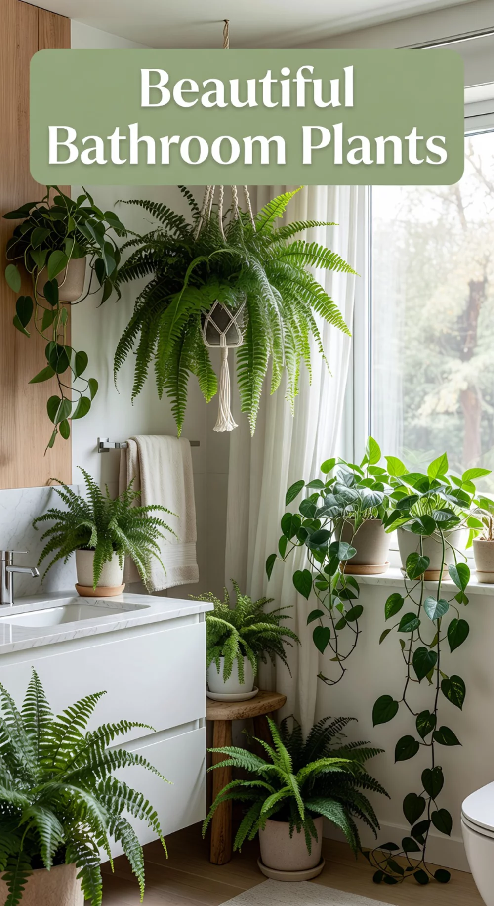 Beautiful Bathroom Plants for Spa-Like Showers