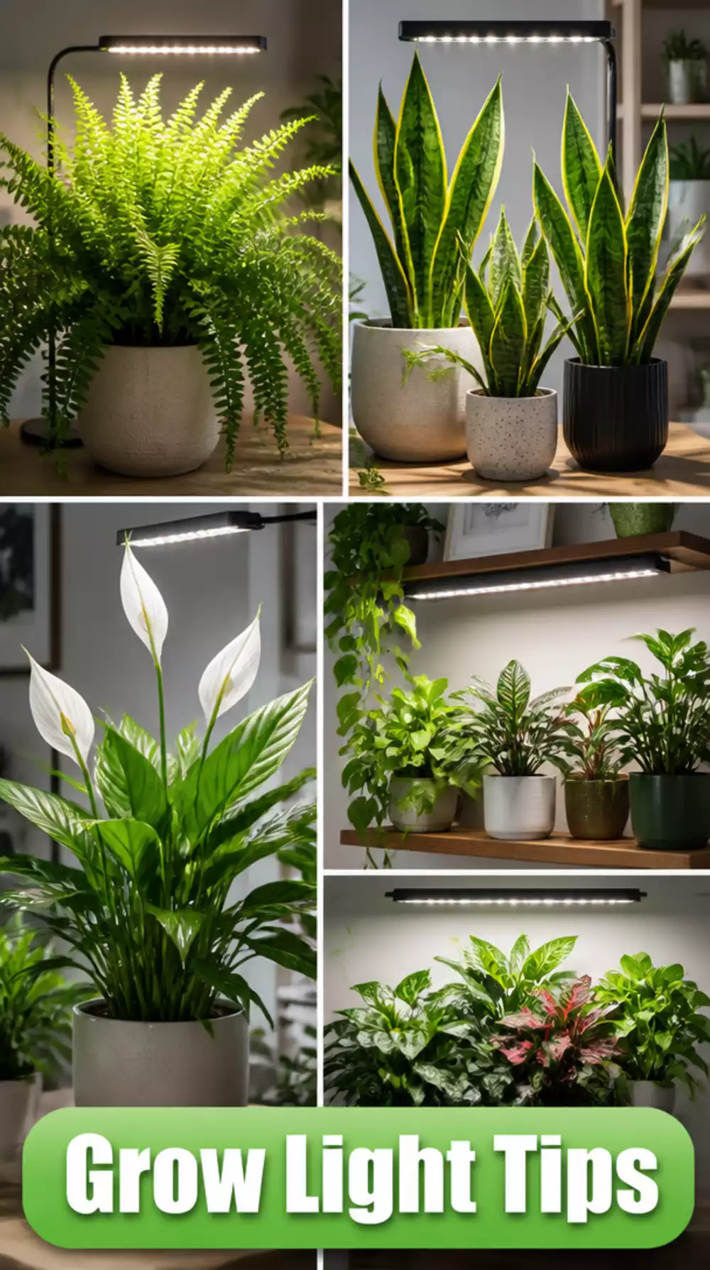 The Grow Light Trick That Keeps Low-Light Indoor Plants Looking Full and Healthy