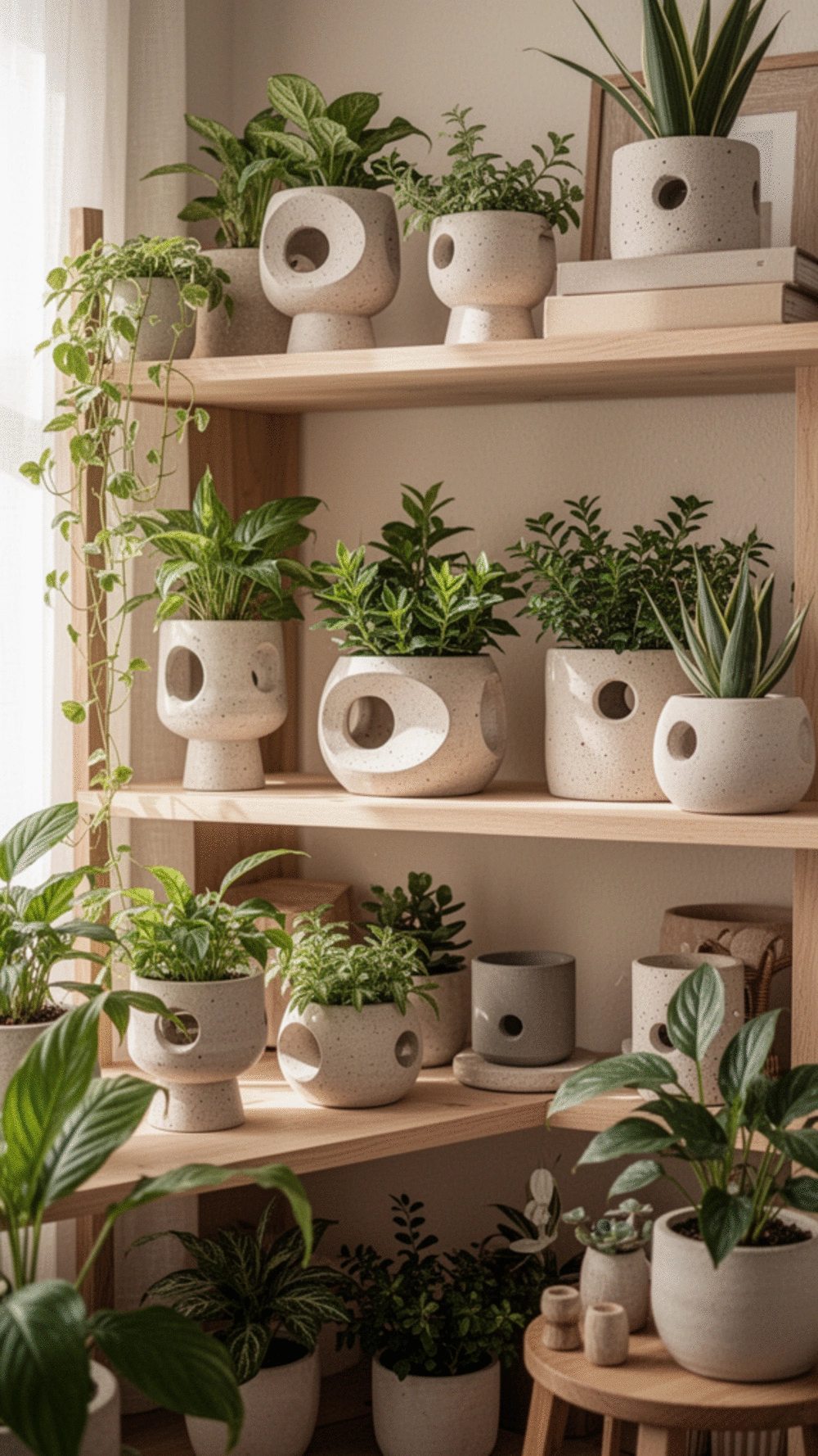 Unique Decorative Plant Holders to Enhance Indoor Aesthetics