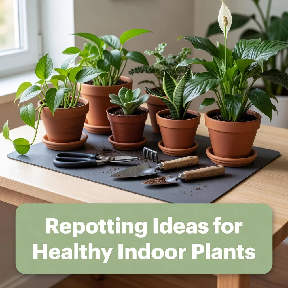 Repotting Ideas for Healthy Indoor Plants