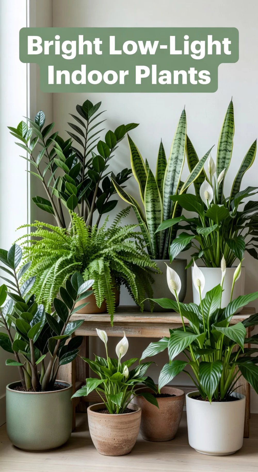 Bright Low-Light Indoor Plants for Dark Corners