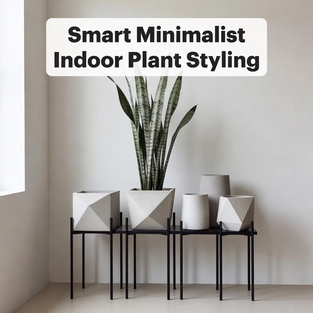 Smart Minimalist Indoor Plant Styling for Homes
