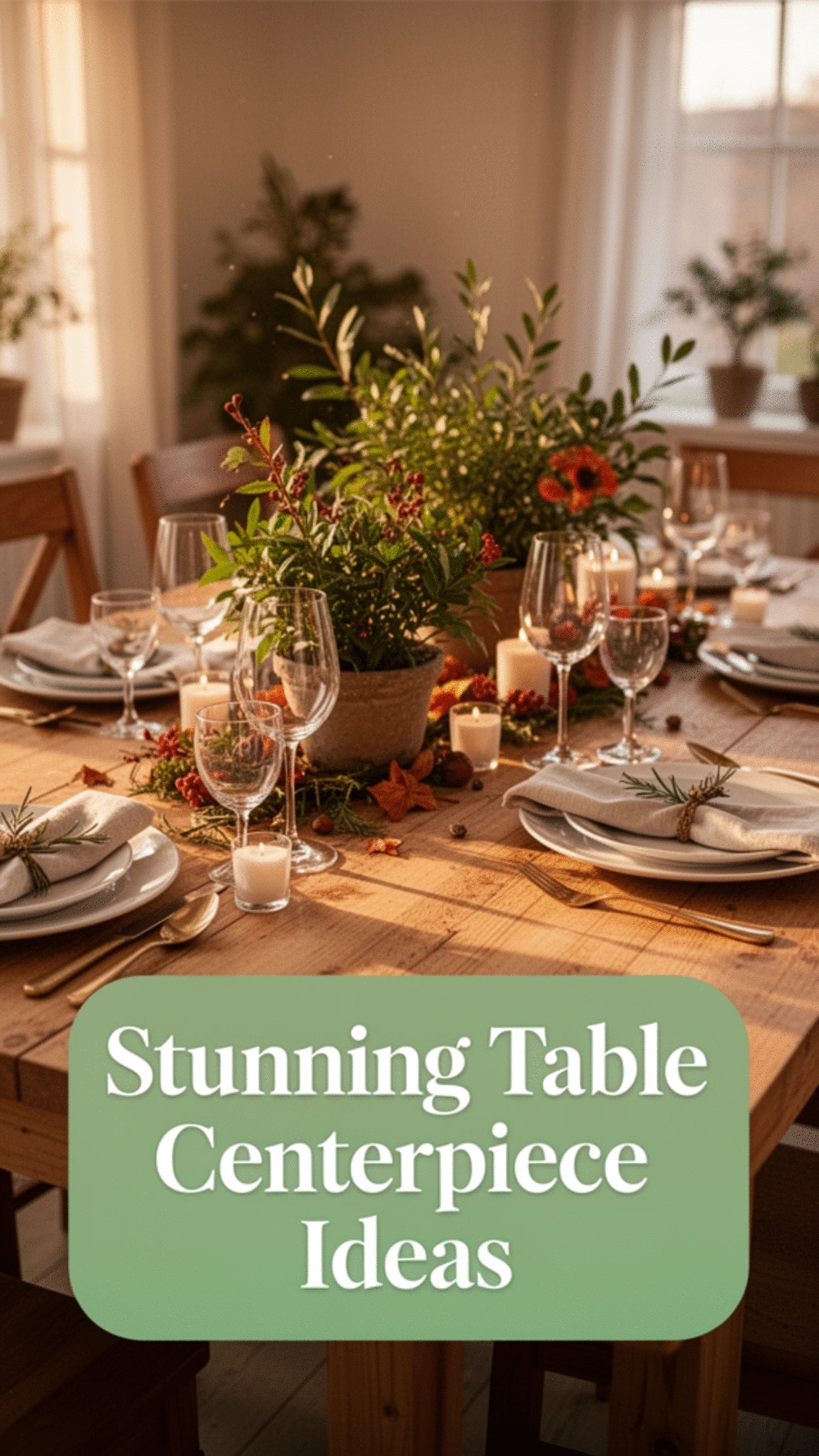 Beautiful and Inviting Table Centerpieces to Enhance Your Dining Experience