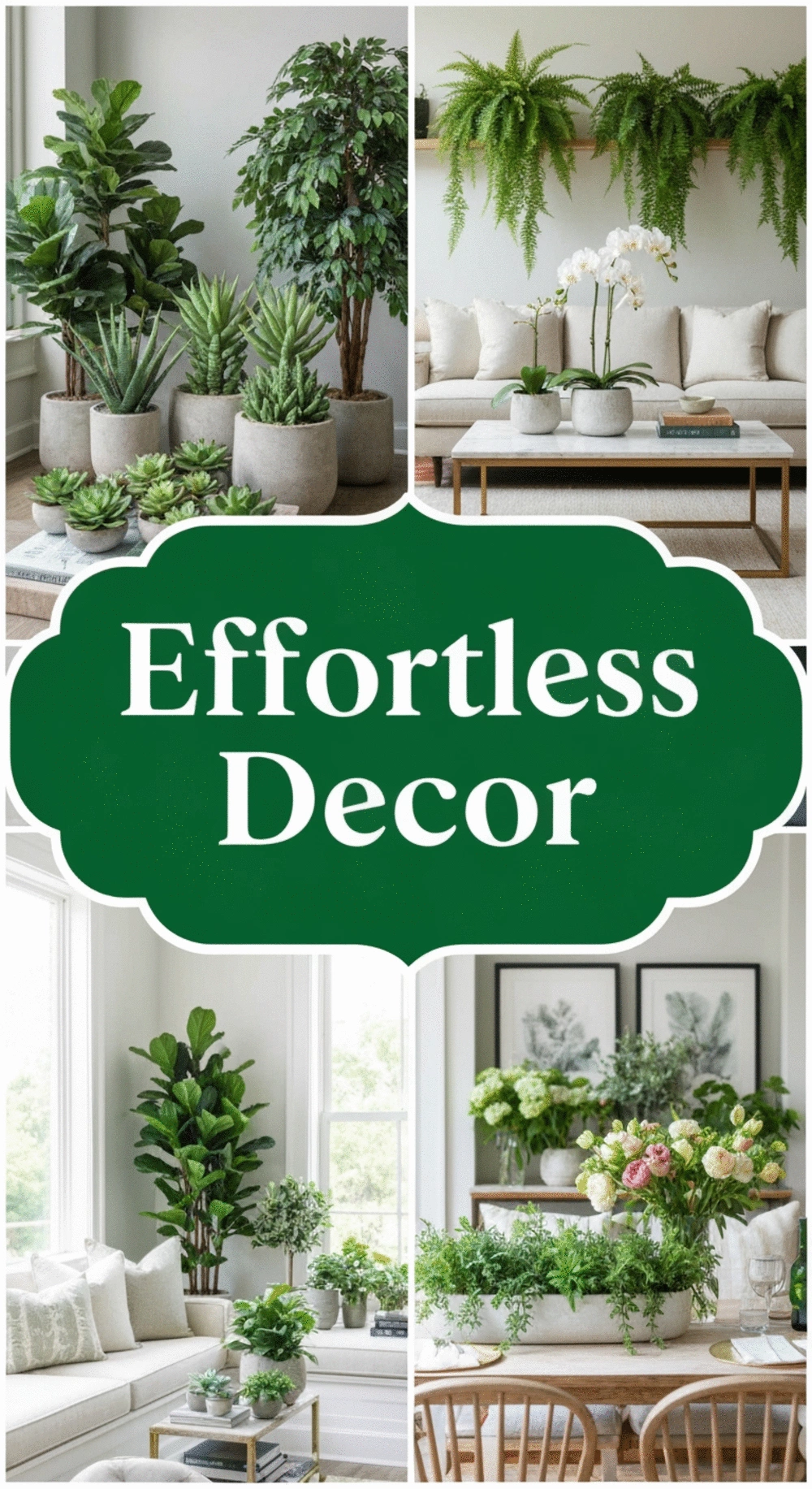 How to Combine Faux and Real Plants for Low-Maintenance Decor