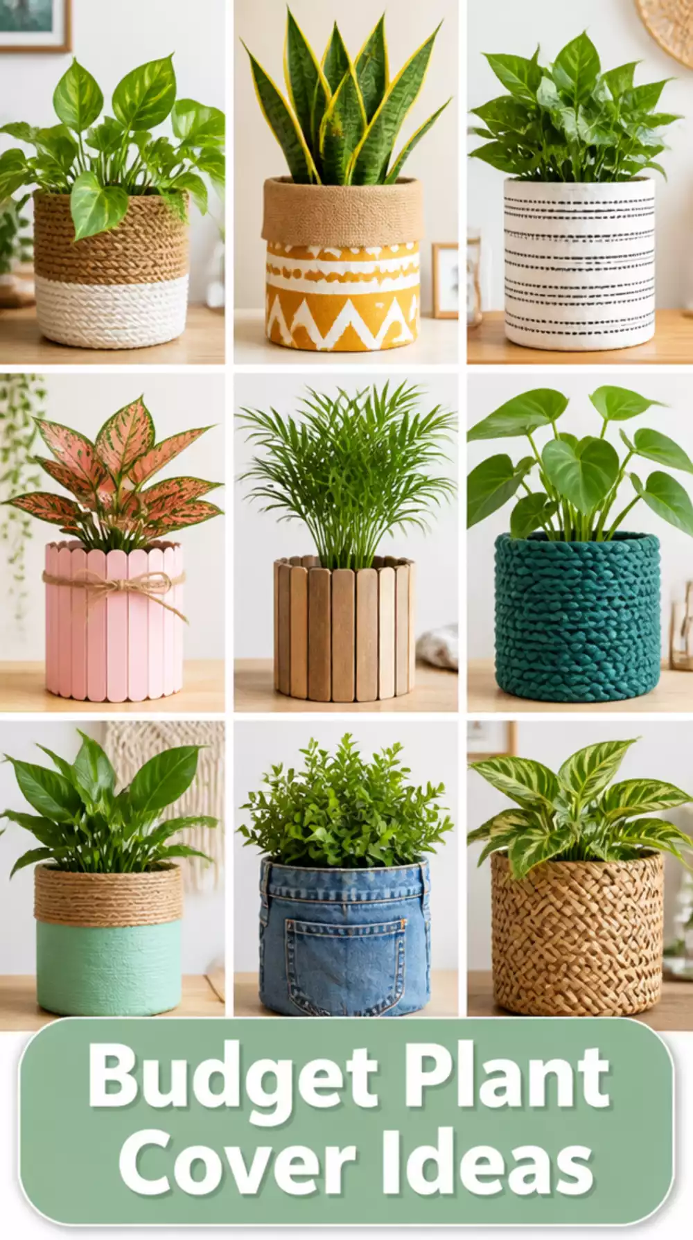 The Nursery Pot Cover Trick That Makes a Cheap Plant Look Like a Designer Purchase