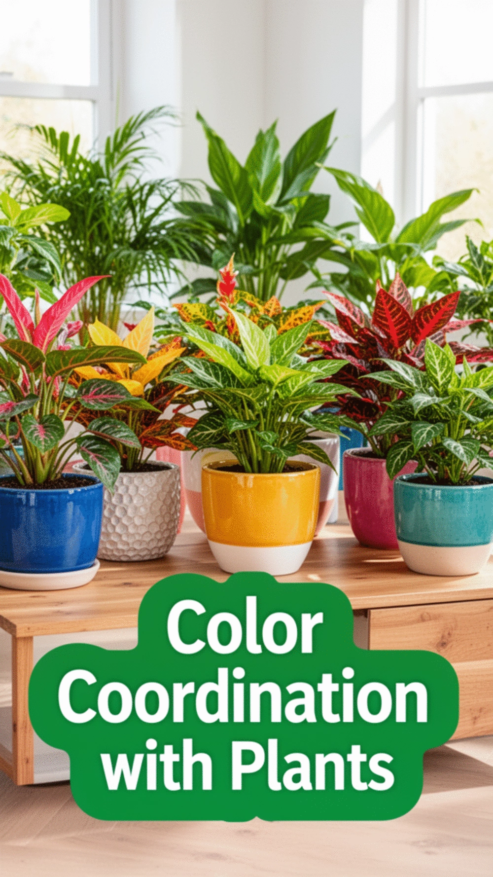 Transform Your Space with Perfect Plant and Pot Color Coordination