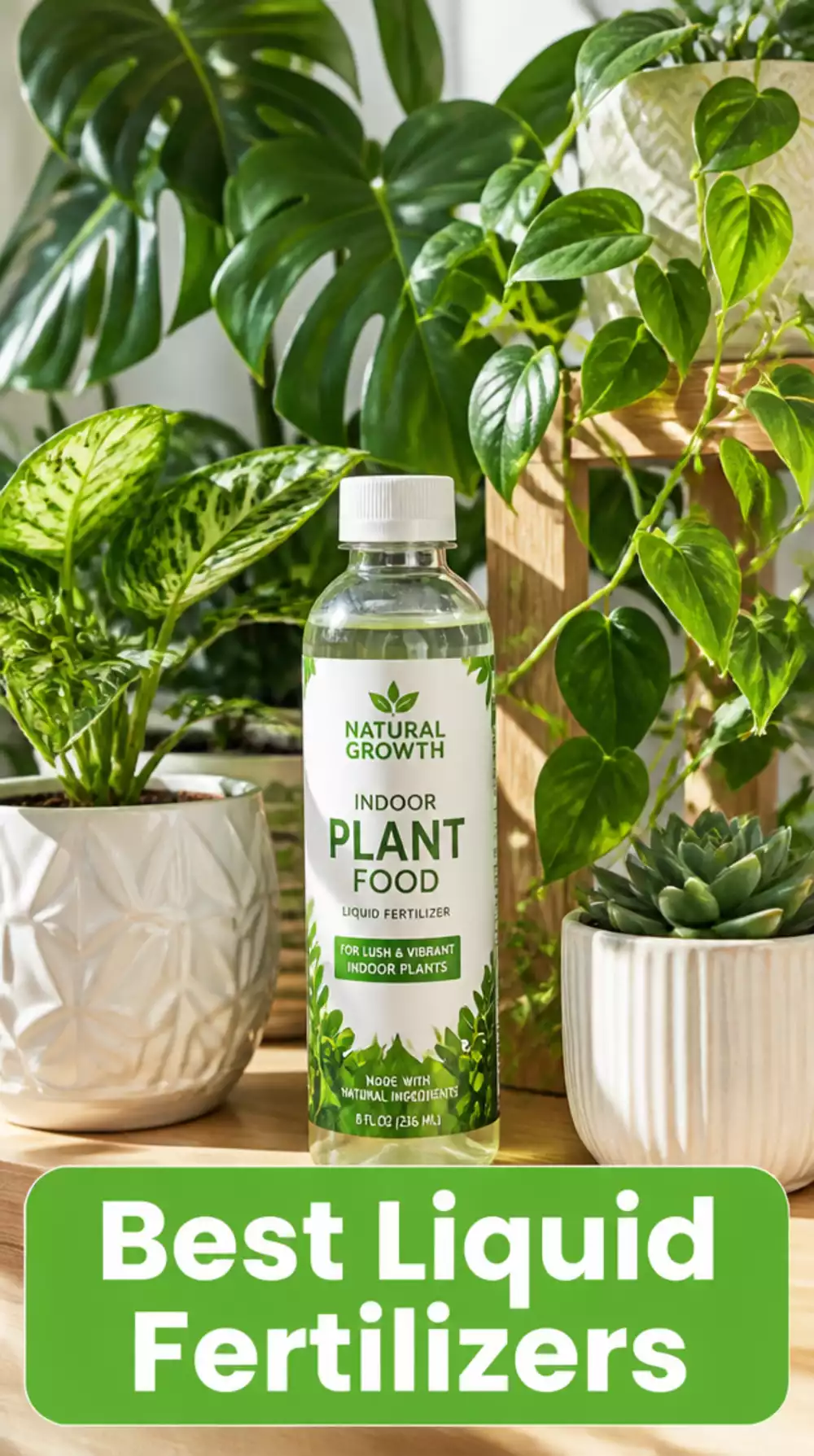 Liquid Houseplant Fertiliser That Feeds Every Indoor Plant with a Single Weekly Drop