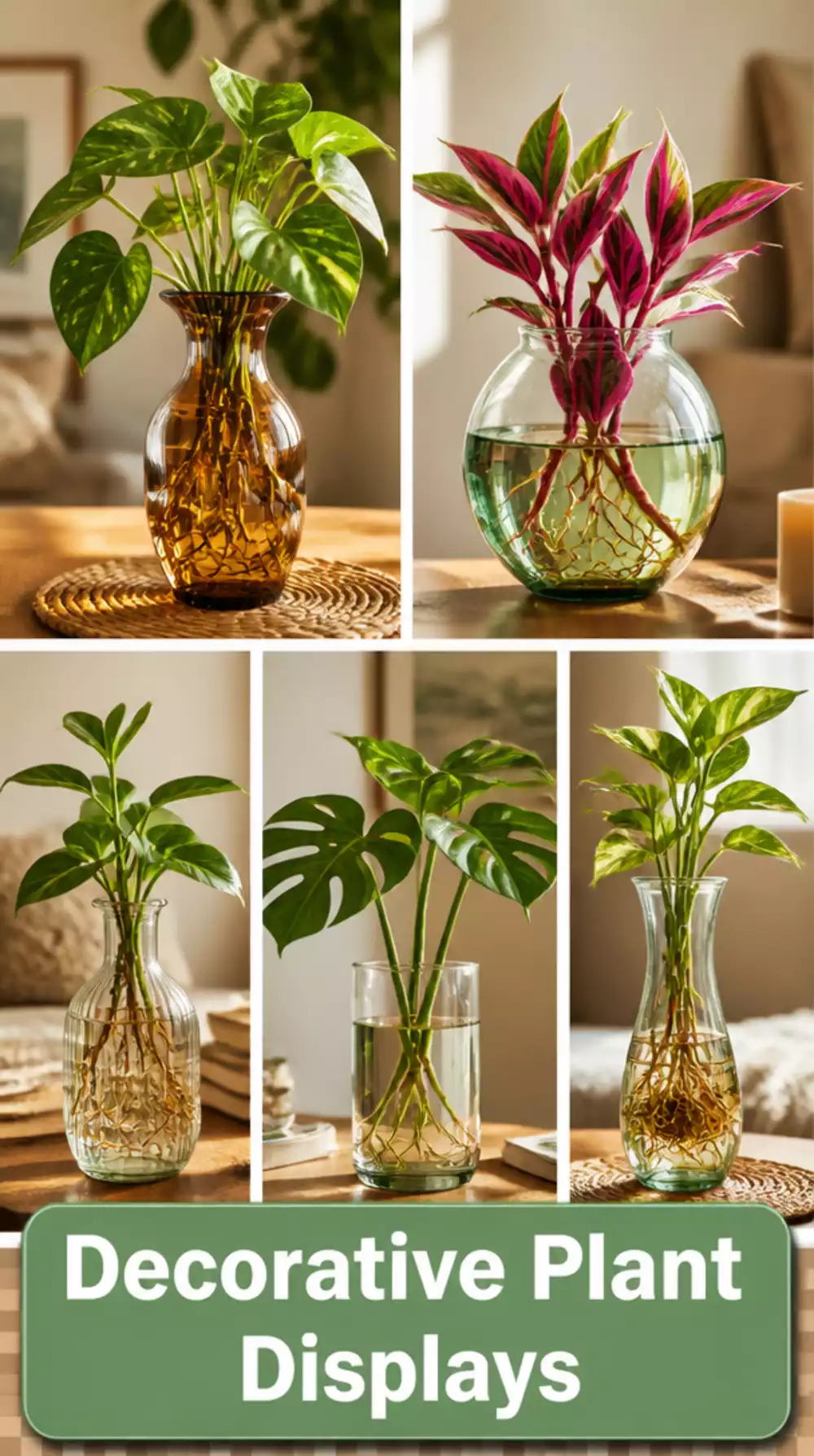 The Glass Vase Propagation Display That Makes Growing New Plants Look Like Decor