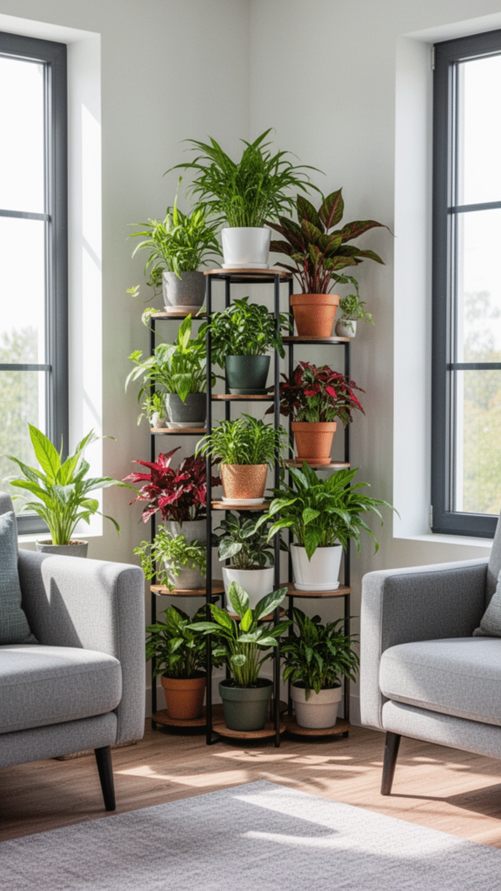 Maximize Vertical Space with Space-Saving Plant Stands: 5 Best Solutions