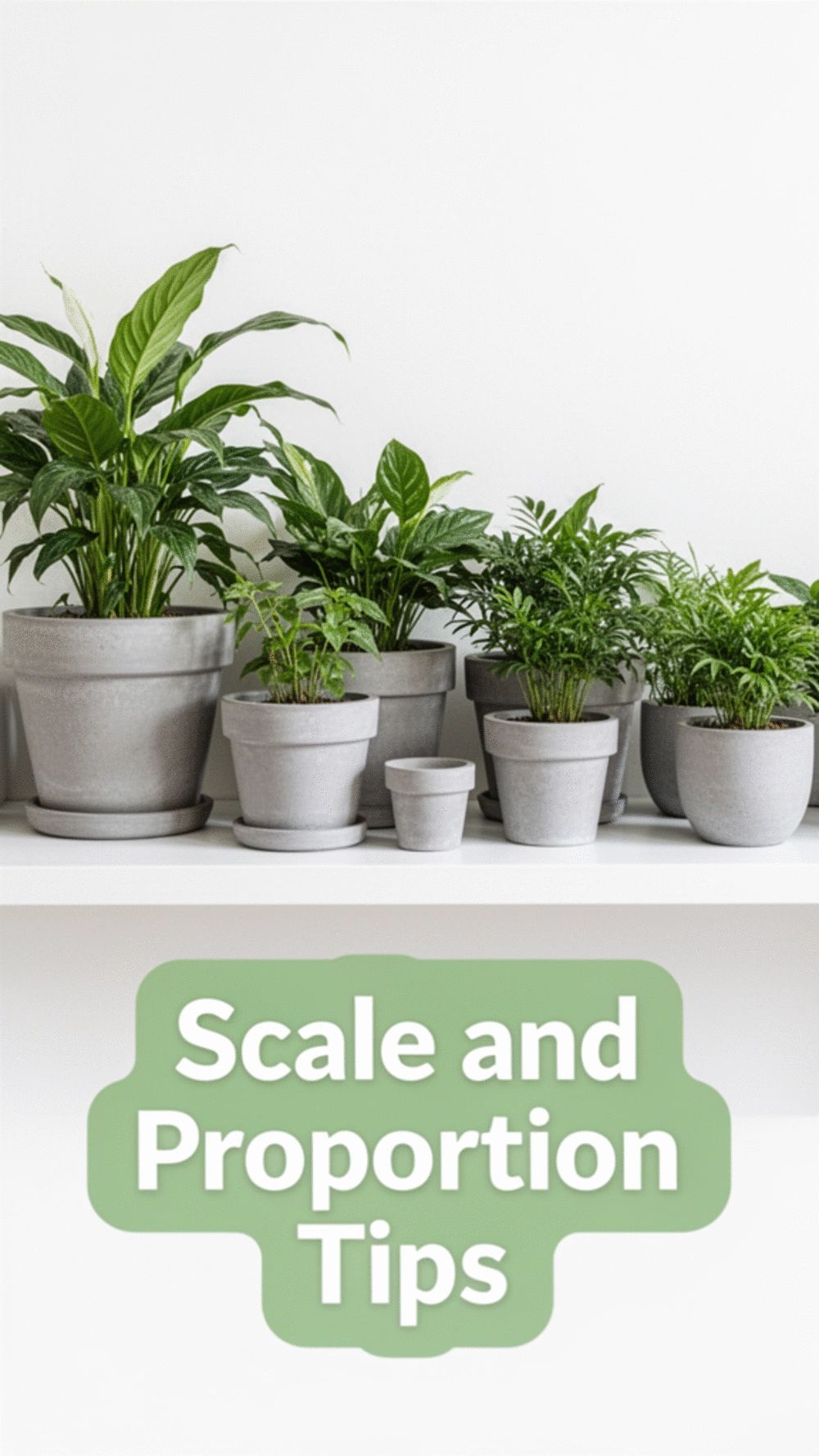 Mastering Scale and Proportion in Plant Decor for Stunning Displays