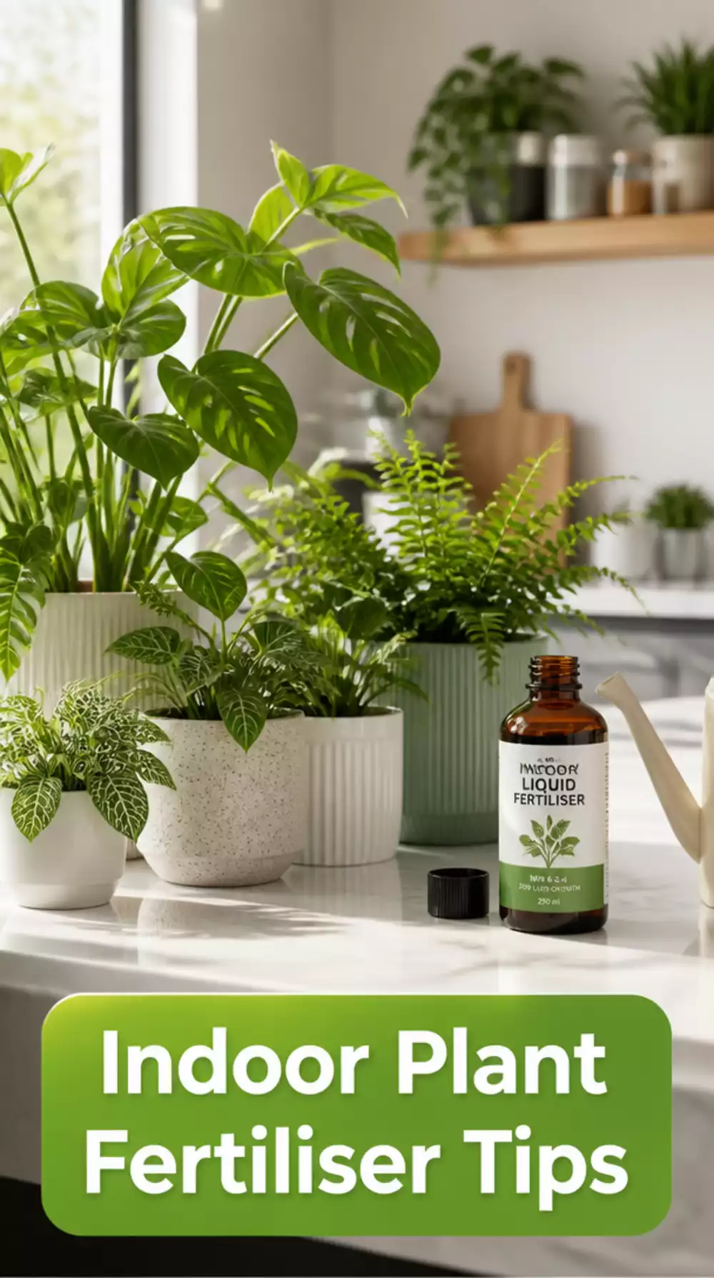 Indoor Plant Fertiliser Liquid Drops That Feed Every Houseplant Once a Month