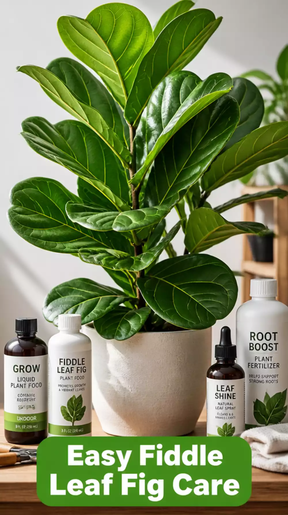 Fiddle Leaf Fig Fertiliser Liquid That Keeps Leaves Large- Glossy- and Deep Green