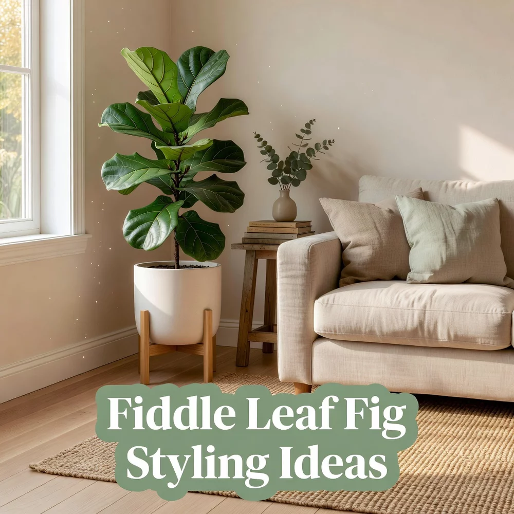 Fiddle Leaf Fig Styling Ideas for Bright Spaces