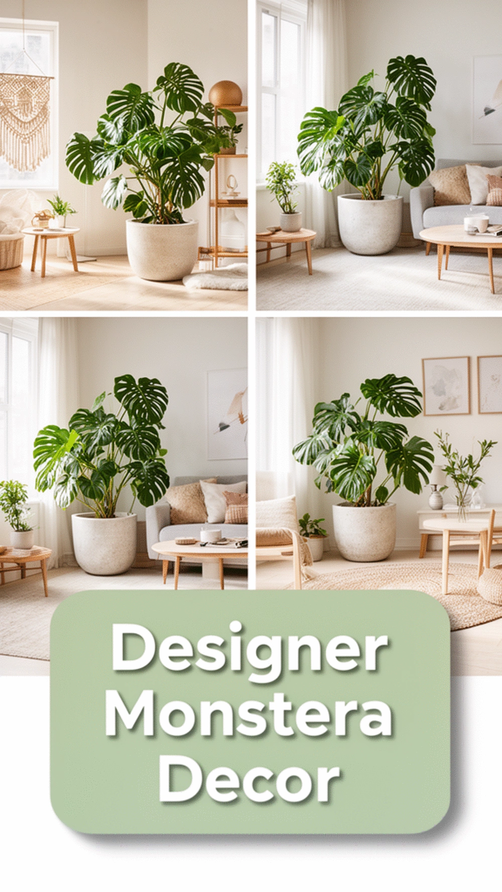 Why a Single Monstera in the Right Pot Makes a Room Look Designer