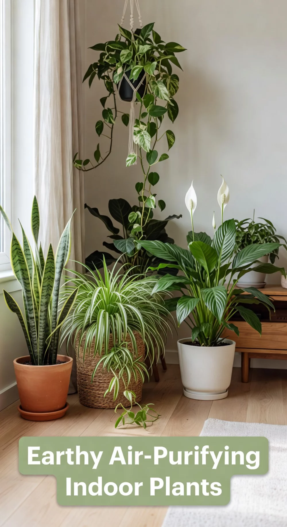 Earthy Air-Purifying Indoor Plants That Clean Homes