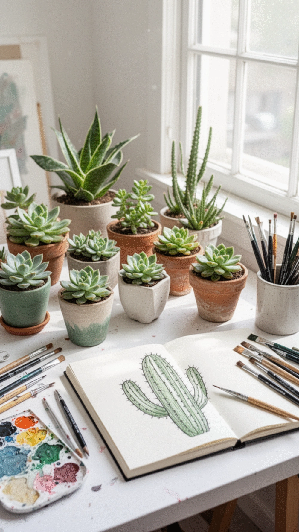 Easily Draw Succulents and Cacti: 7 Beginner-Friendly Tips for Botanical Illustration