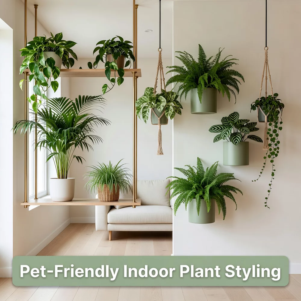 Pet-Friendly Indoor Plant Styling for Safe Homes