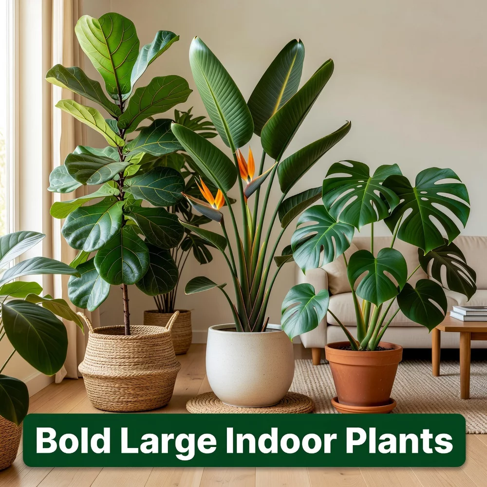 Bold Large Indoor Plants for Lush Living Spaces