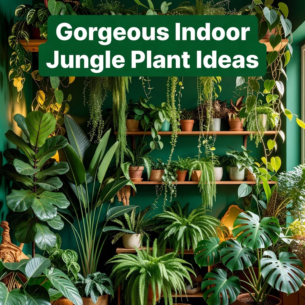 Gorgeous Indoor Jungle Plant Ideas for Every Room