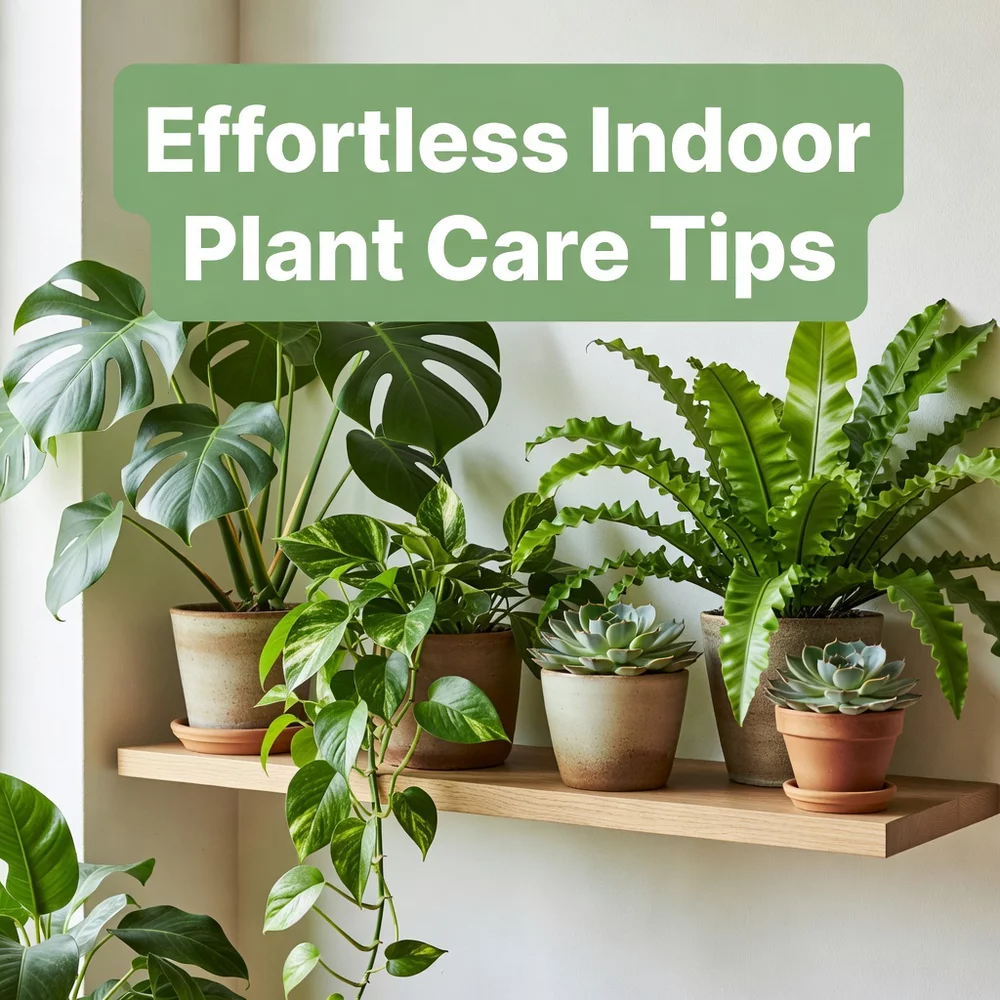 Effortless Indoor Plant Care Tips for Healthy Growth