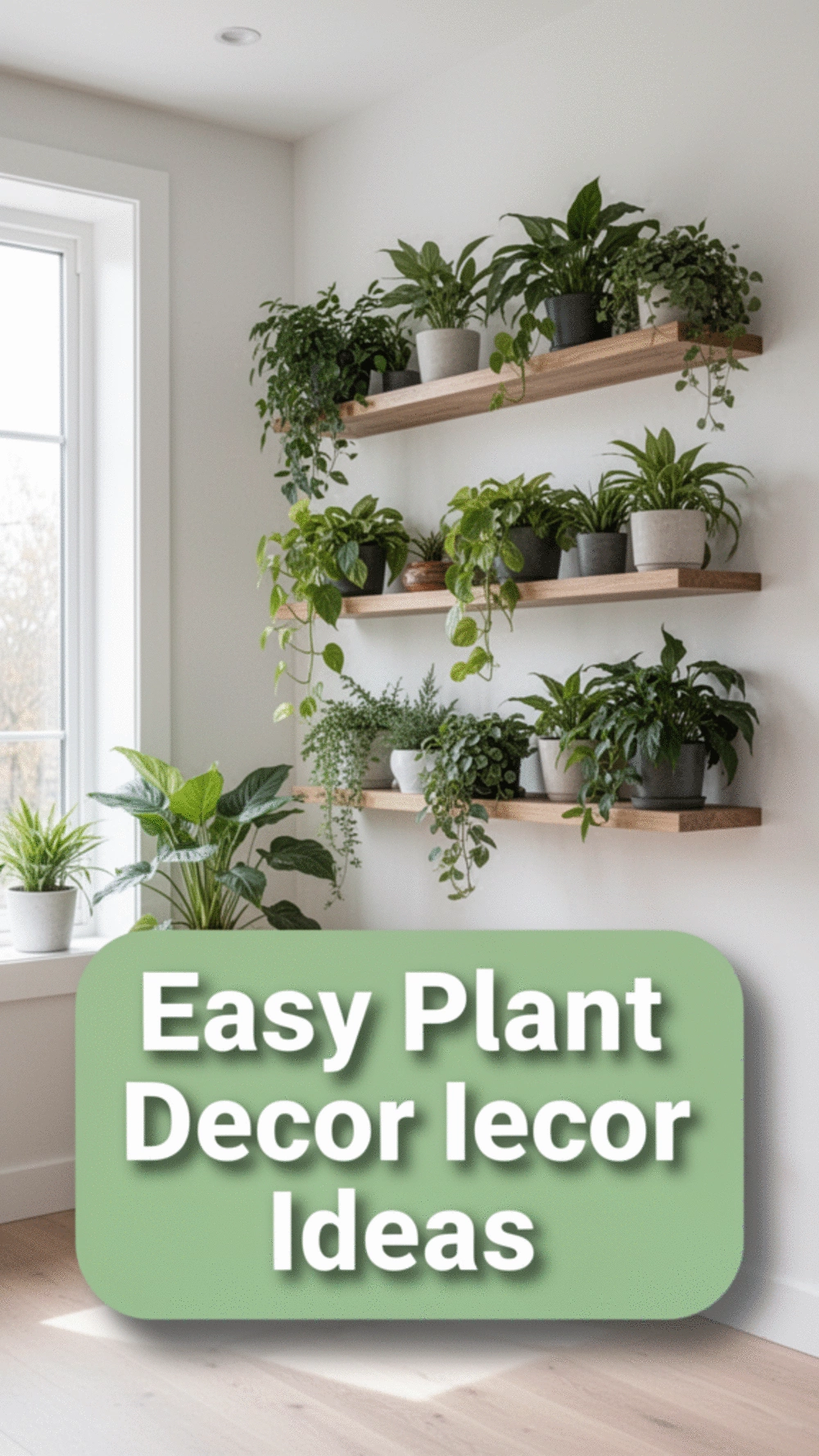 Maximize Vertical Space with Beautiful Plant Displays: 7 Plant Decor Ideas for Small Spaces