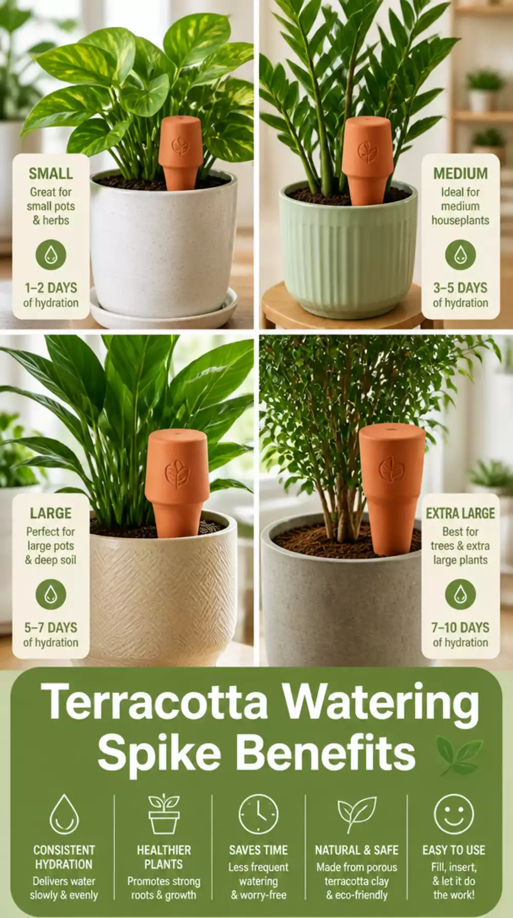Why a Simple Terracotta Watering Spike Saves More Indoor Plants Than Any Other Tool