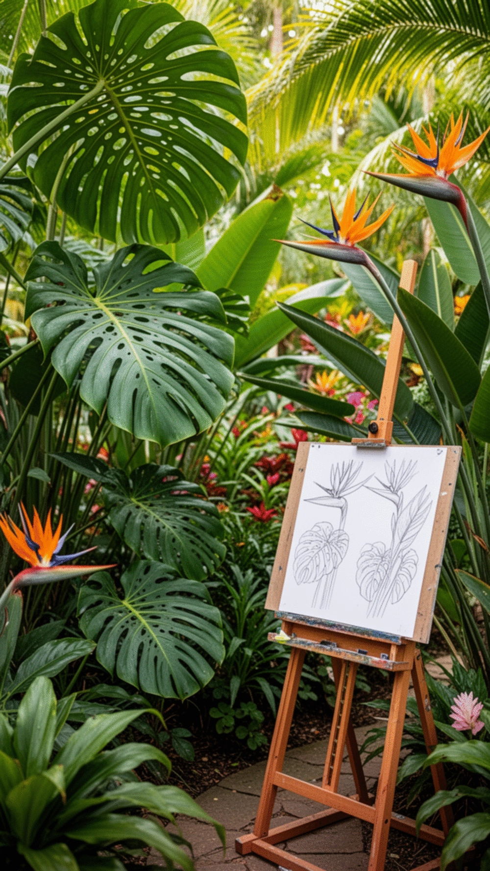 5 Amazing Tropical Plants to Sketch: Colorful Drawing Ideas