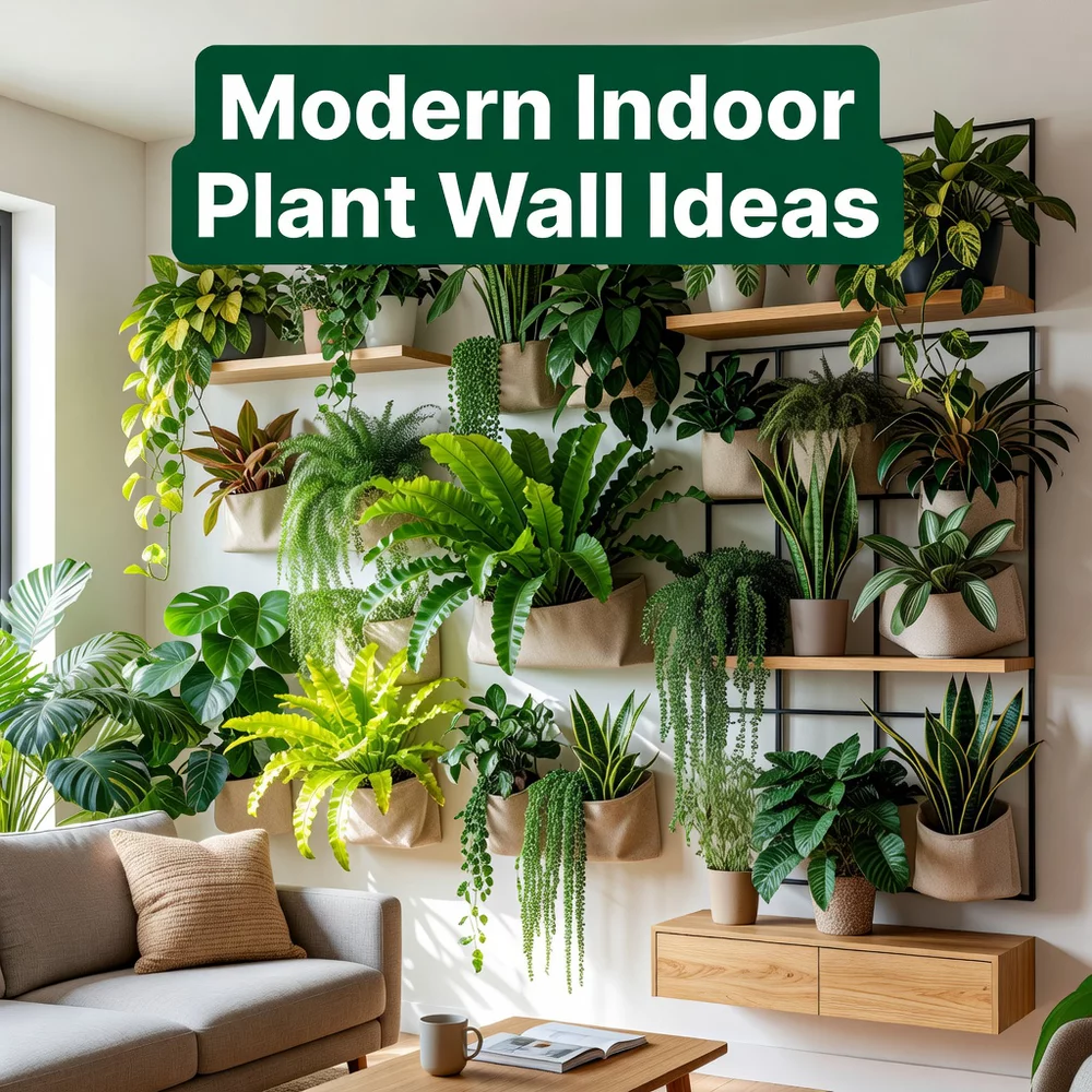 Modern Indoor Plant Wall Ideas for Vibrant Spaces