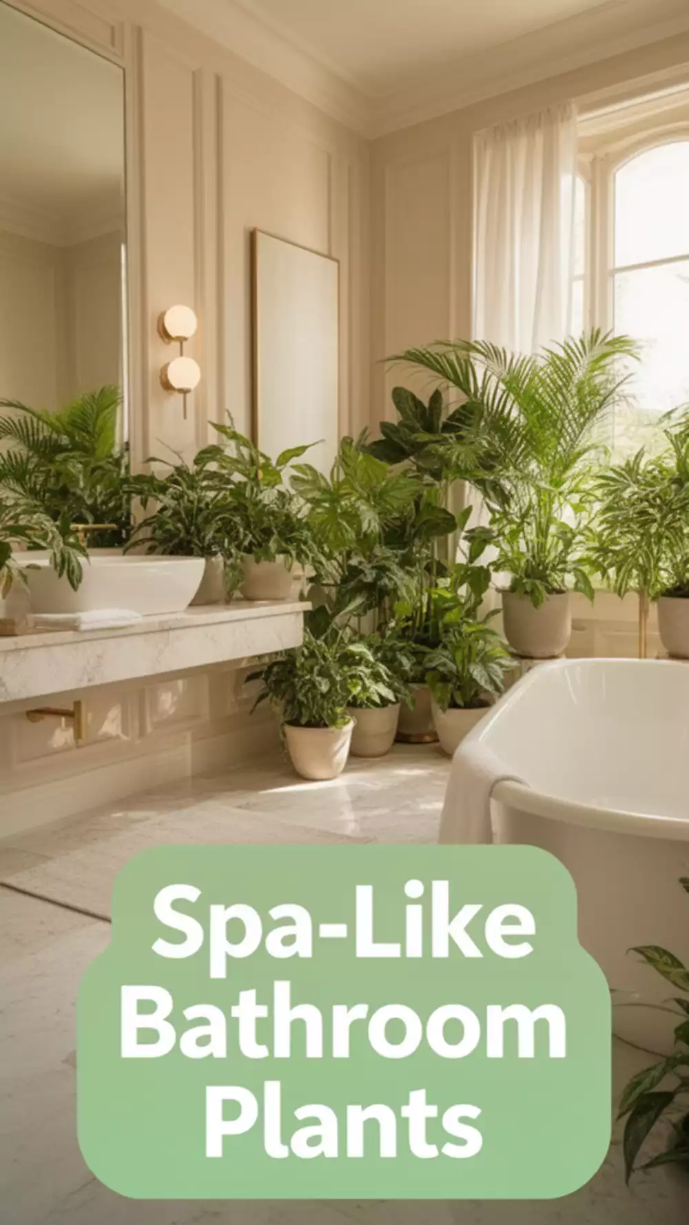 The Bathroom Plant Trick That Makes a Basic Shower Room Feel Like a Hotel Spa