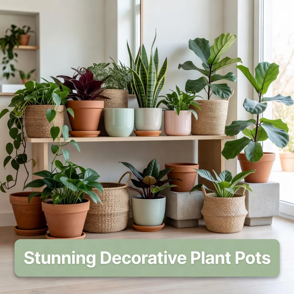 Stunning Decorative Plant Pots for Every Space
