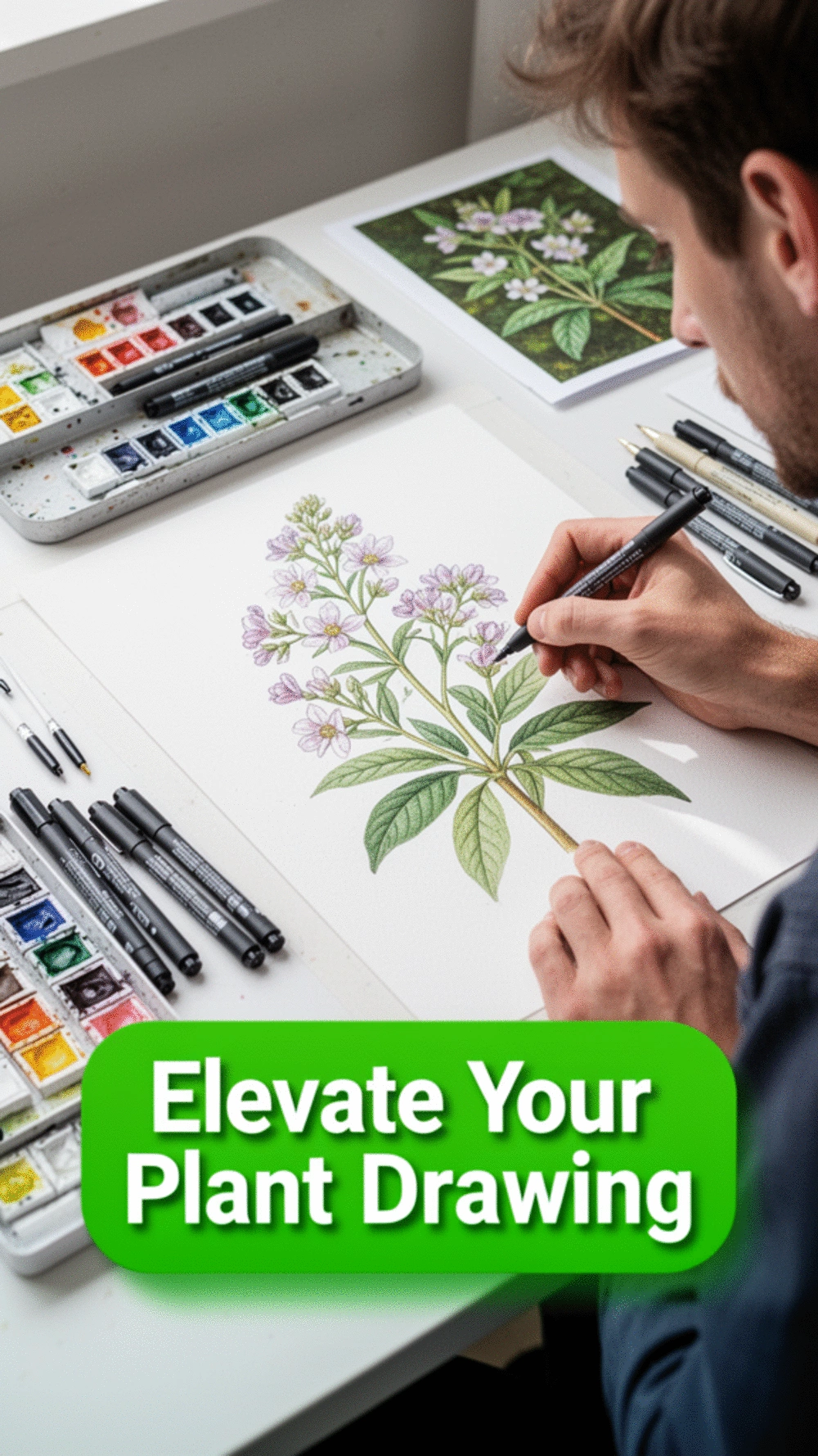 Advanced Botanical Illustration Techniques: 5 Ways to Elevate Your Plant Drawing Skills