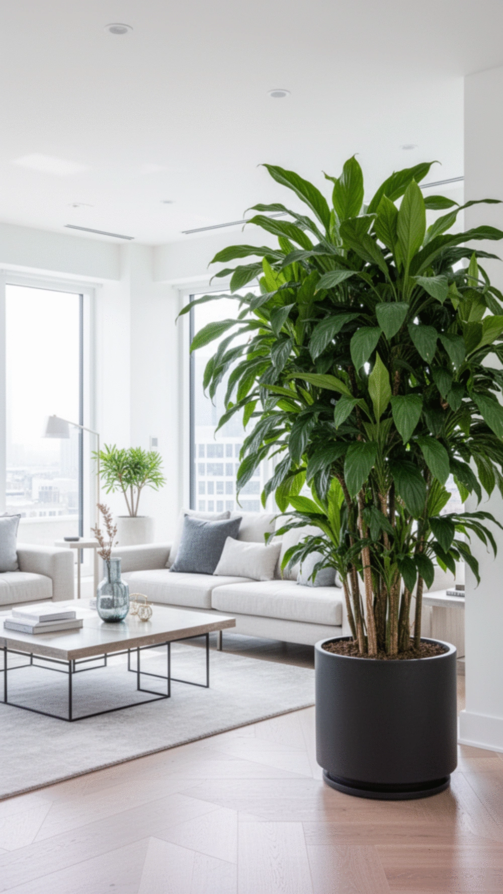 Transform your home with stunning large indoor plants for a cozy vibe