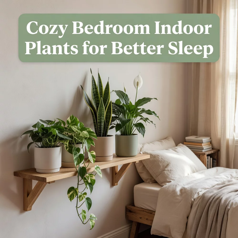 Cozy Bedroom Indoor Plants for Better Sleep