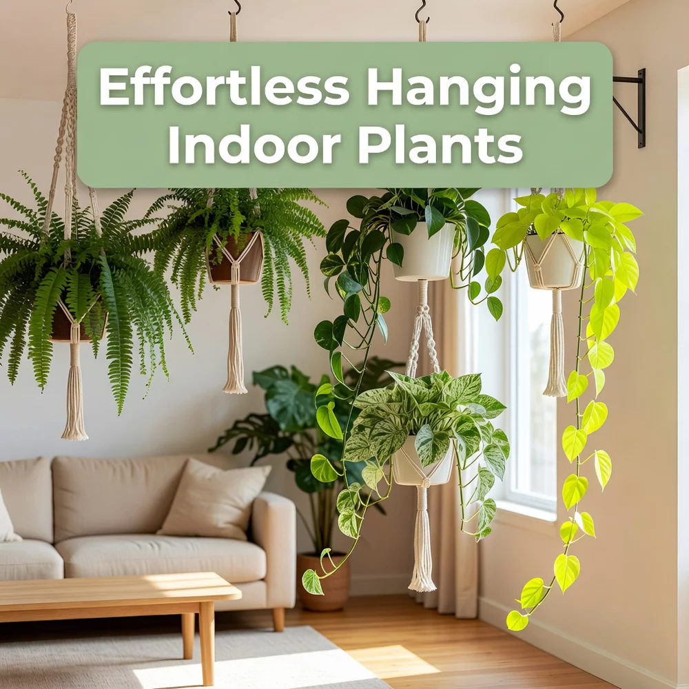 Effortless Hanging Indoor Plants for Every Space