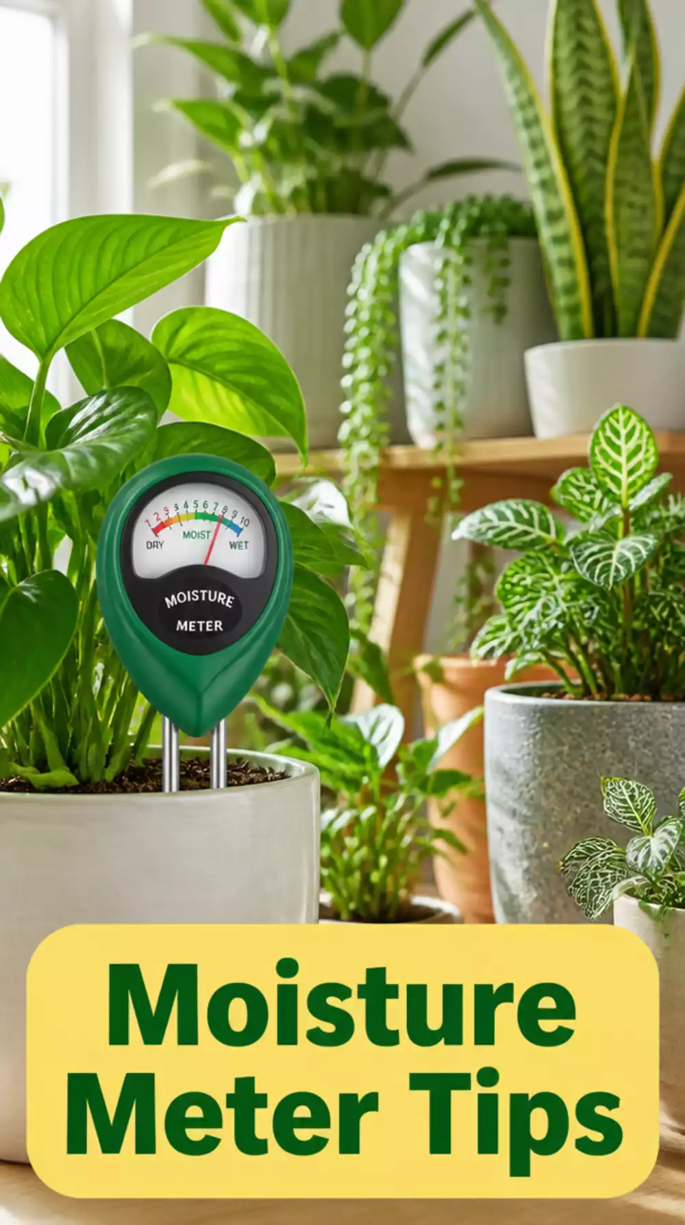 The Moisture Meter Trick That Stops You Overwatering and Killing Indoor Plants