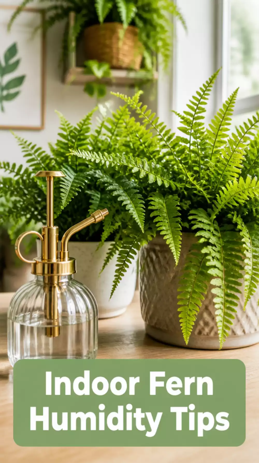 The Indoor Fern Humidity Trick That Stops Fronds Browning at the Tips