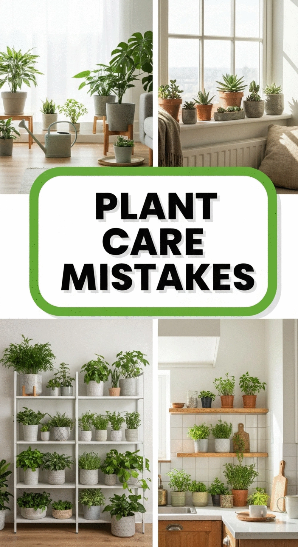 Plant Care Mistakes to Avoid for Long-Lasting Home Greenery
