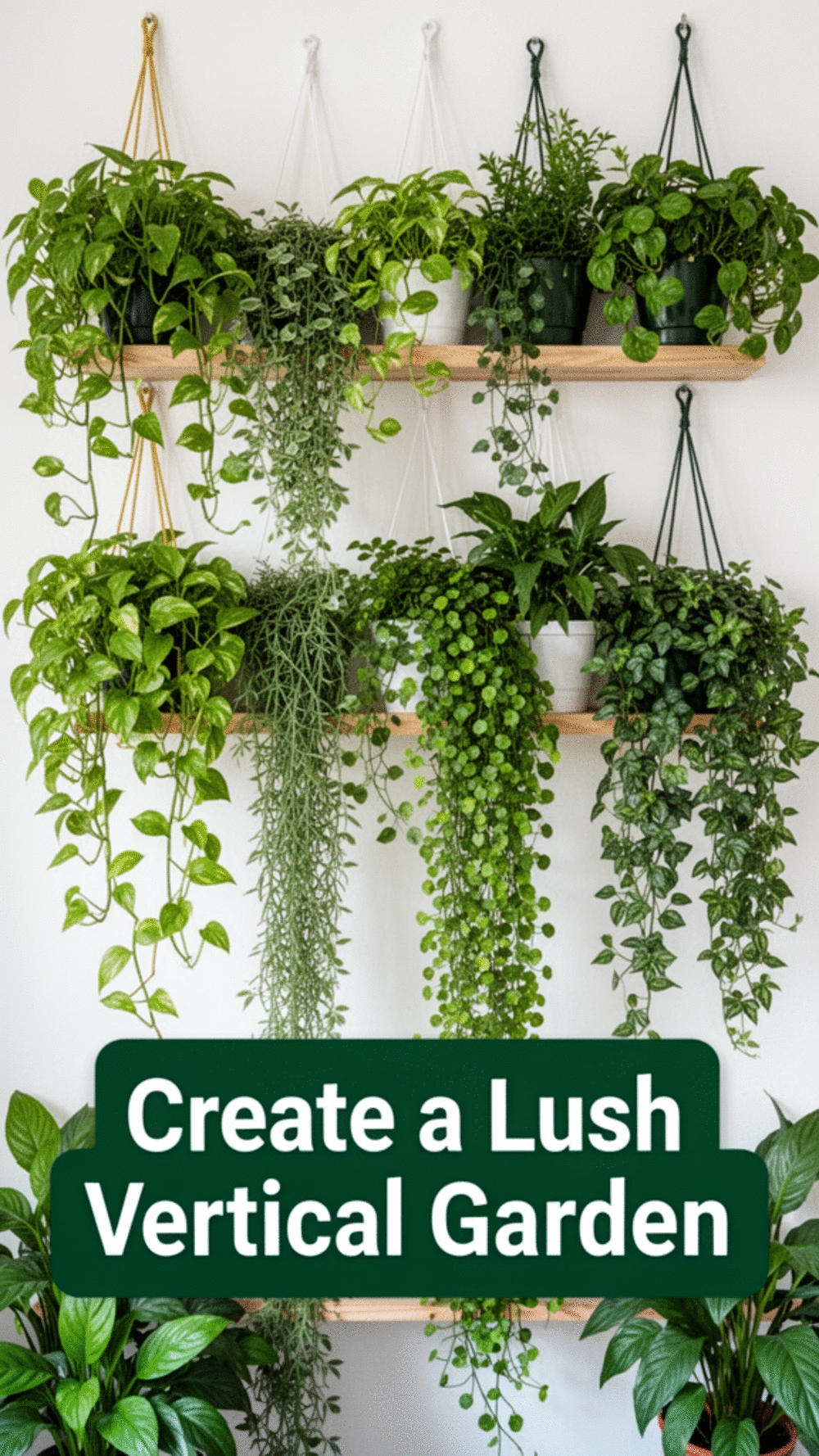 Transform Your Space with Beautiful Hanging Plants for Vertical Charm