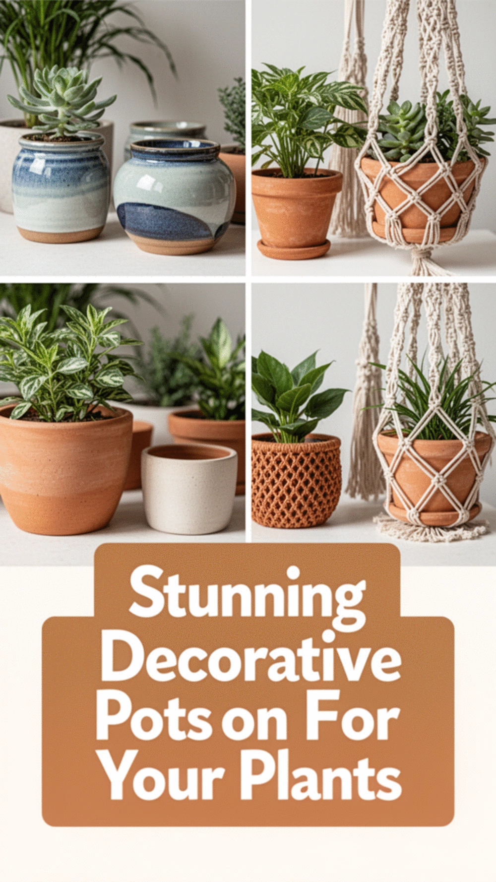 Amazing Decorative Pots to Elevate Your Plant Decor