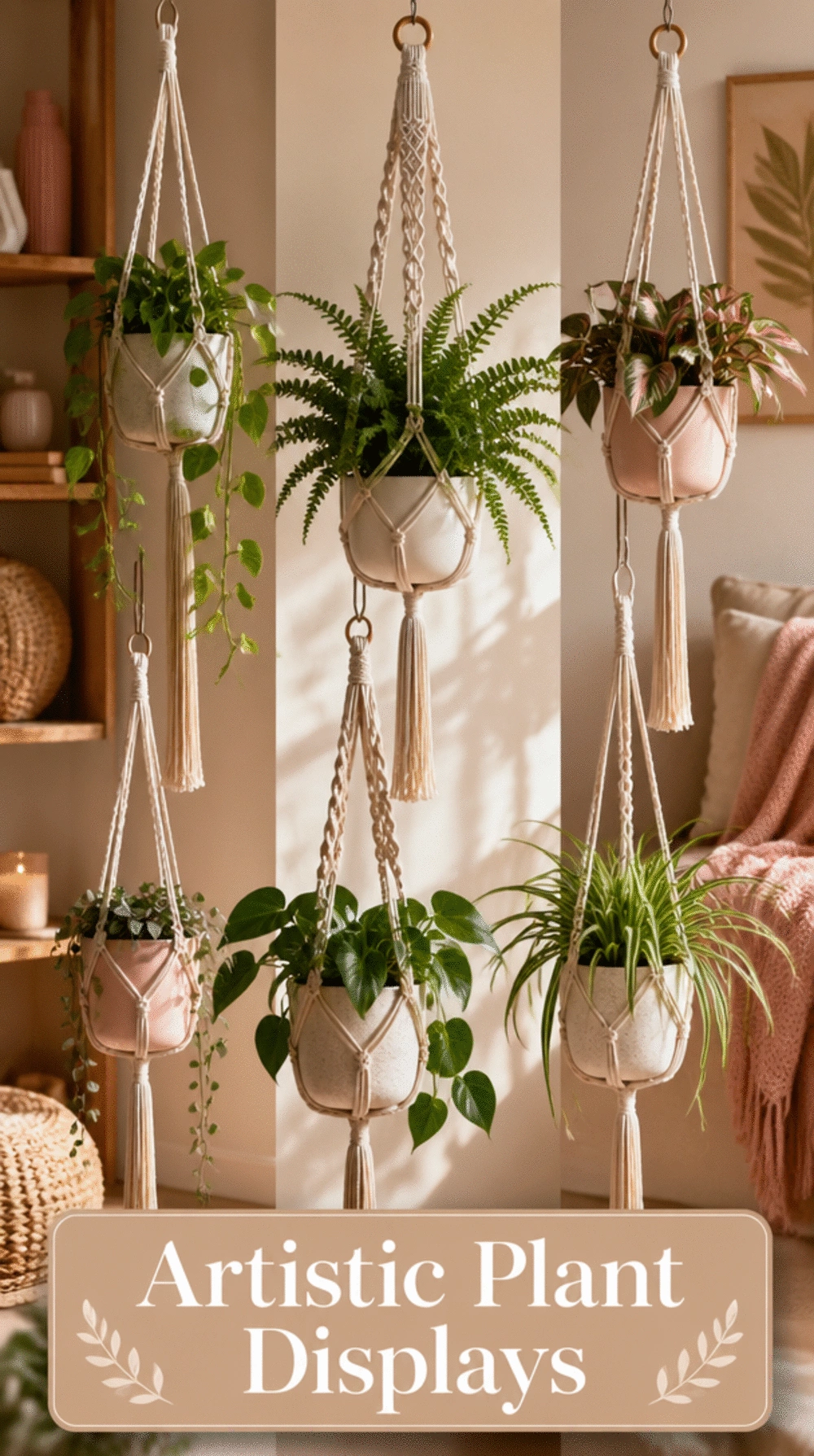 The Macramé Hanger Trick That Makes a Single Plant Look Like a Curated Installation