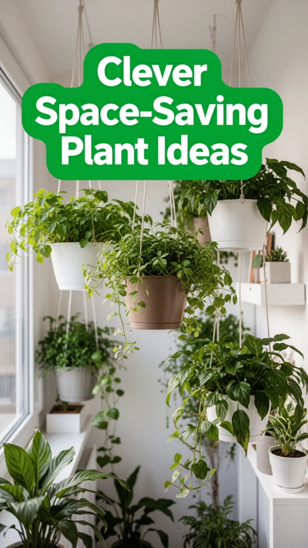 Space-Saving Plant Options for Small Apartments: 5 Clever Ideas