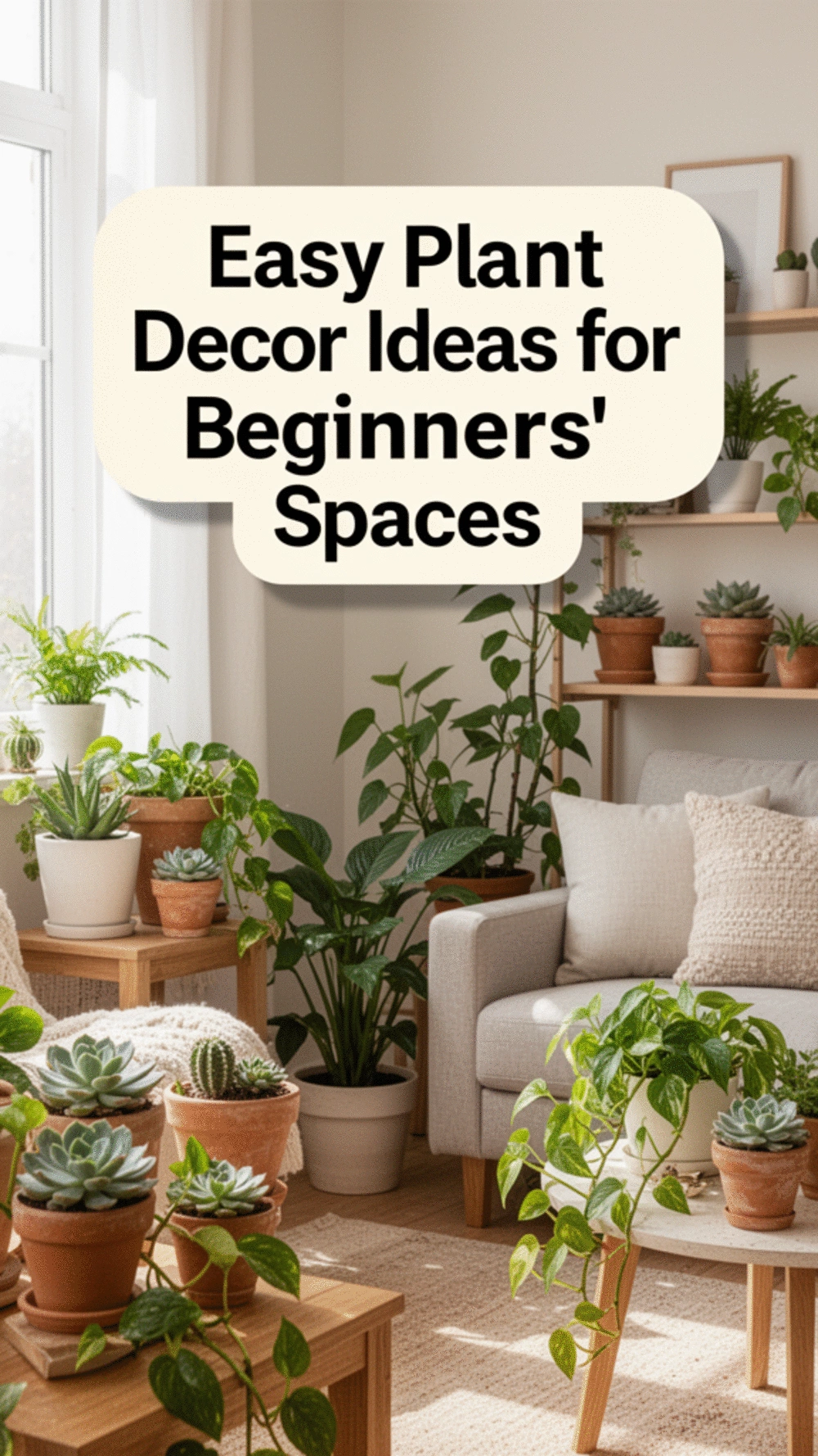 Easy Plant Decor Ideas for Beginners