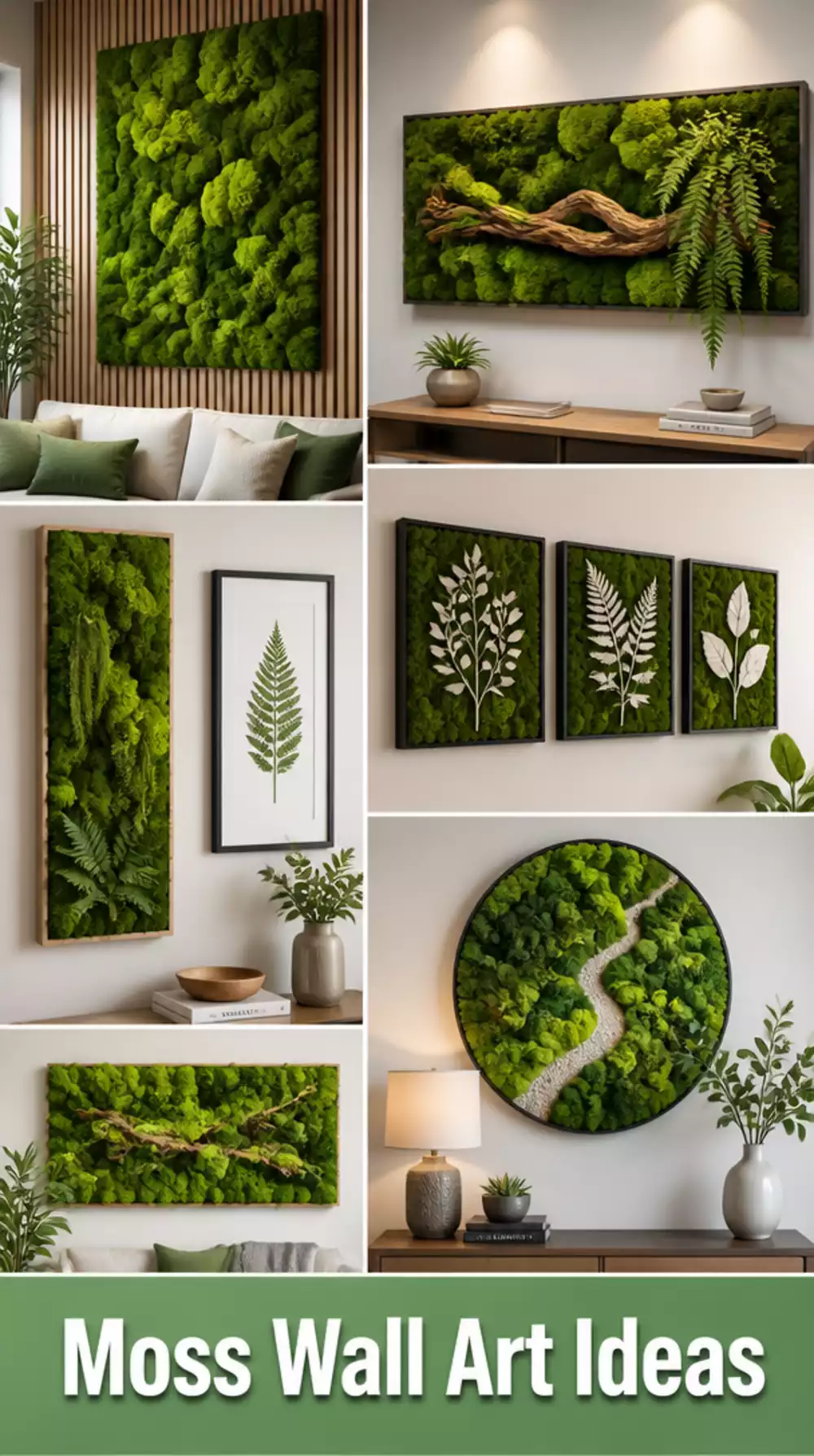 The Moss Wall Panel Trick That Adds Living Texture to a Wall with No Maintenance