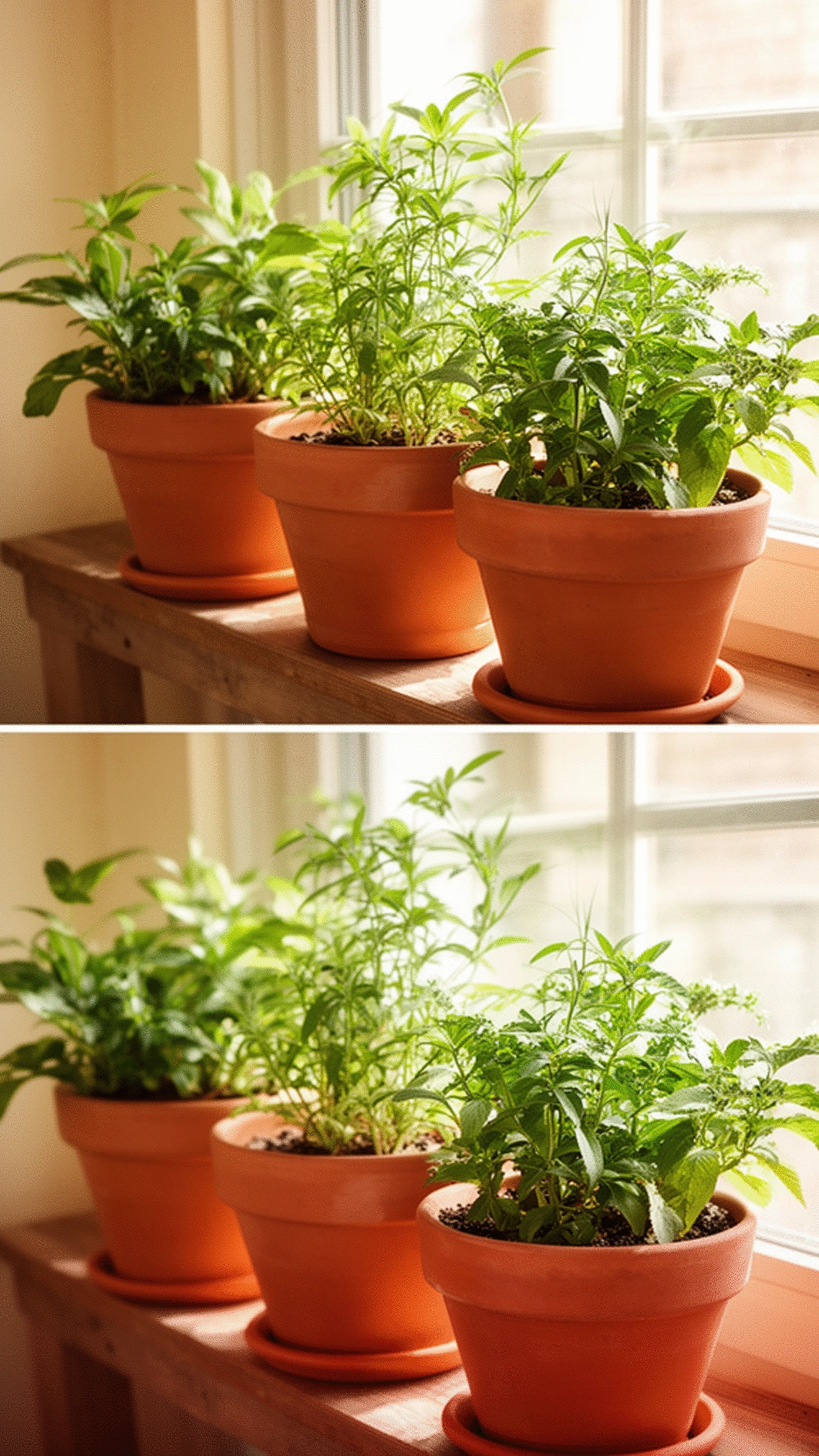 Indoor Beginner Plant Set in Matching Terracotta Pots for Easy Styling