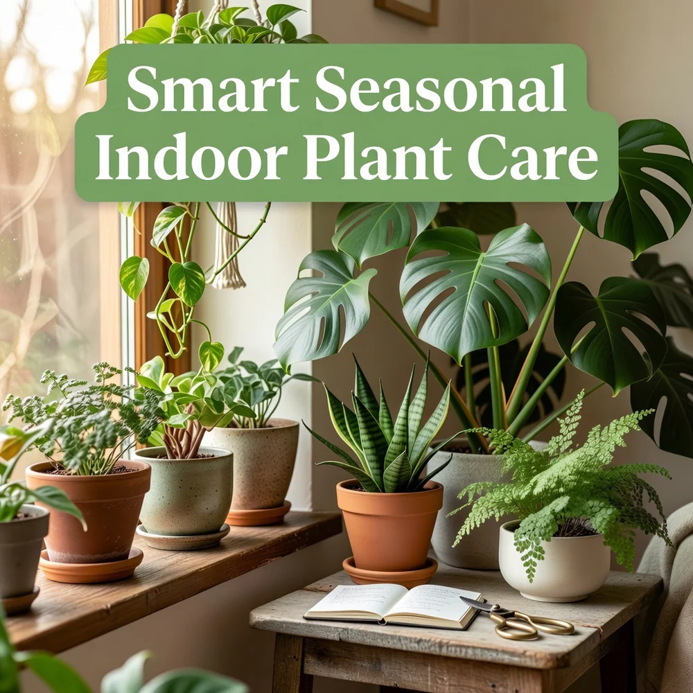 Smart Seasonal Indoor Plant Care for Year-Round Growth