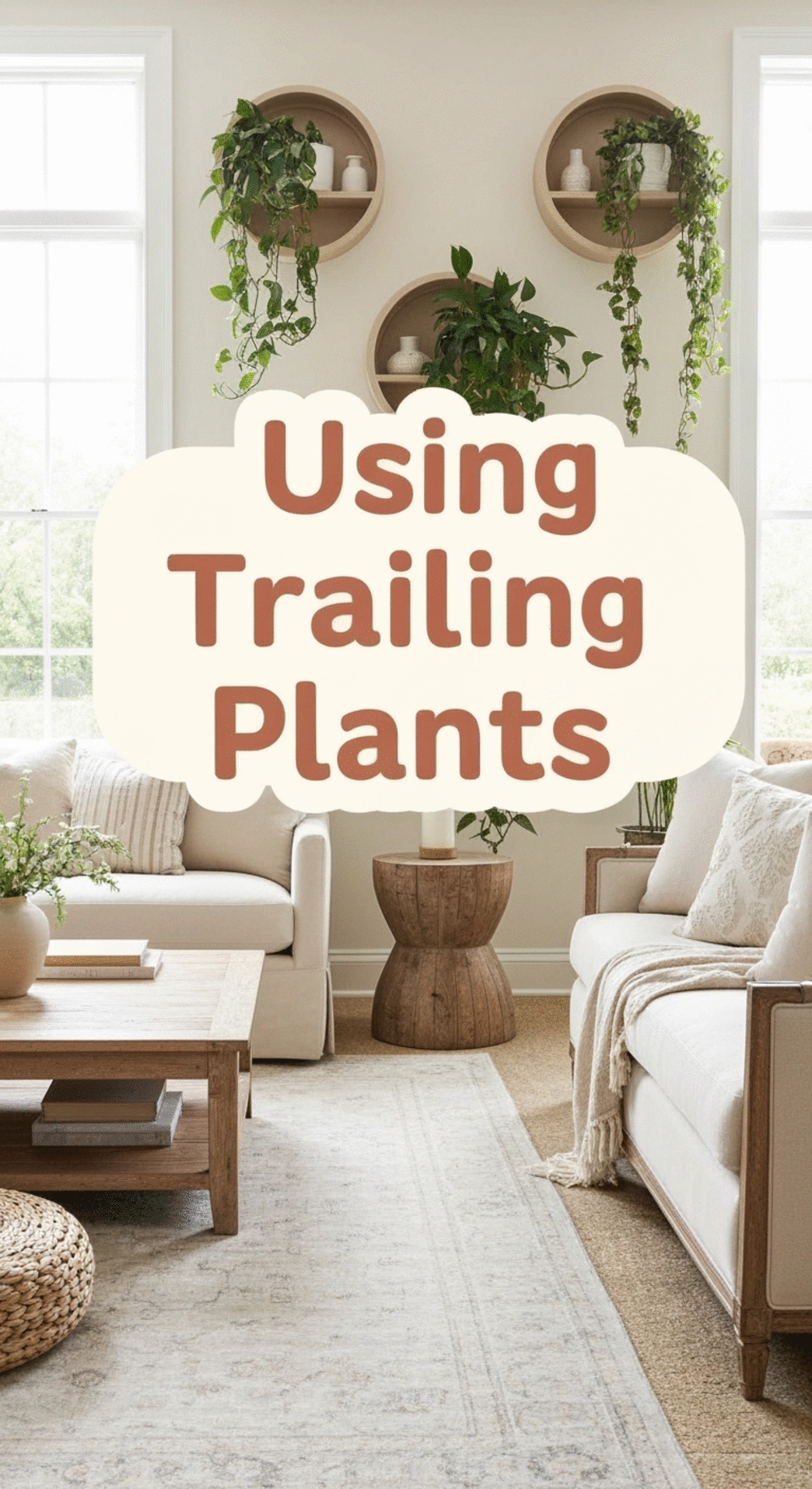 Using Trailing Plants to Add Natural Curves to Your Decor