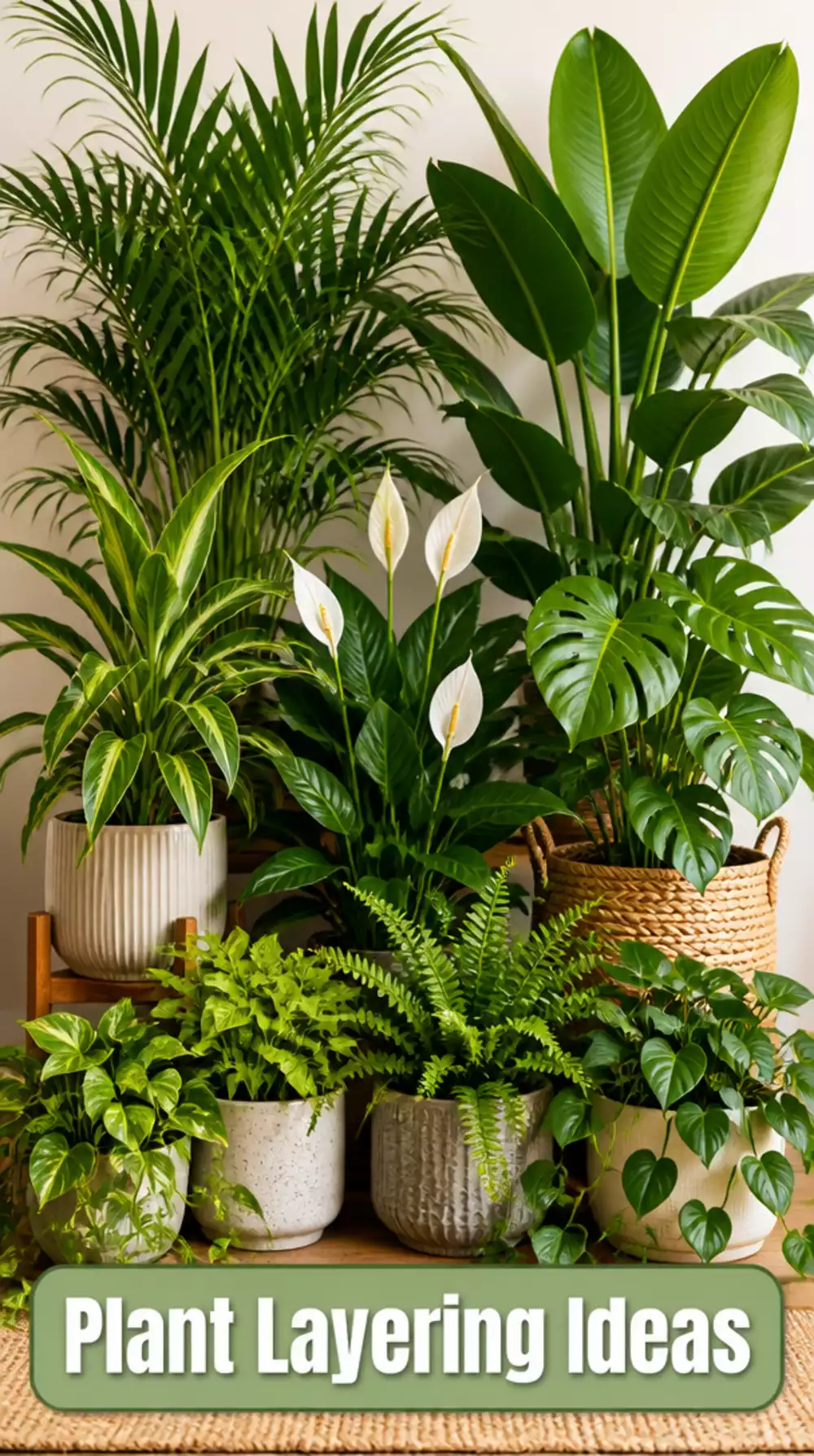 The Three-Height Plant Layering Trick That Makes Any Room Look Like a Lush Jungle