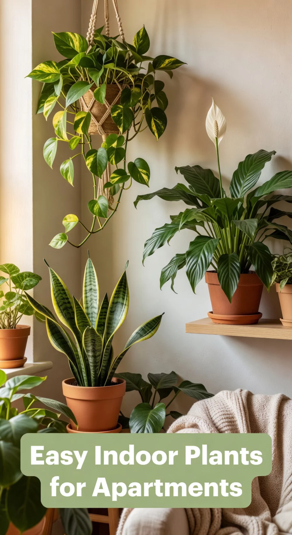 Easy Indoor Plants for Apartment Living Space