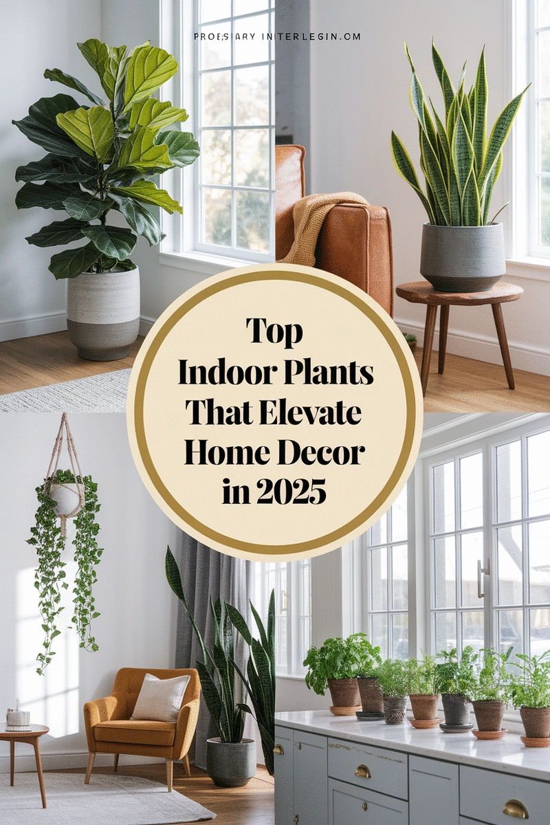 Top Indoor Plants That Elevate Home Decor in 2025
