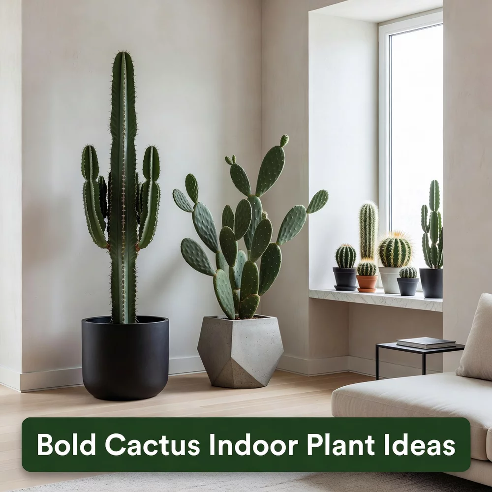 Bold Cactus Indoor Plant Ideas for Modern Decor